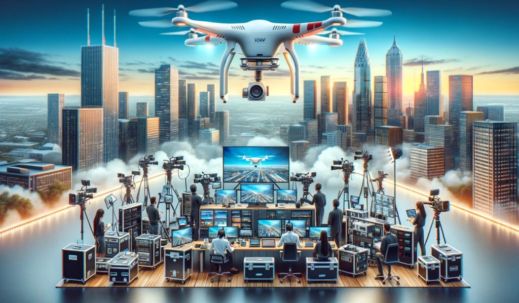Produtora de Vídeo para Imagem Aérea e Transmissão ao Vivo
