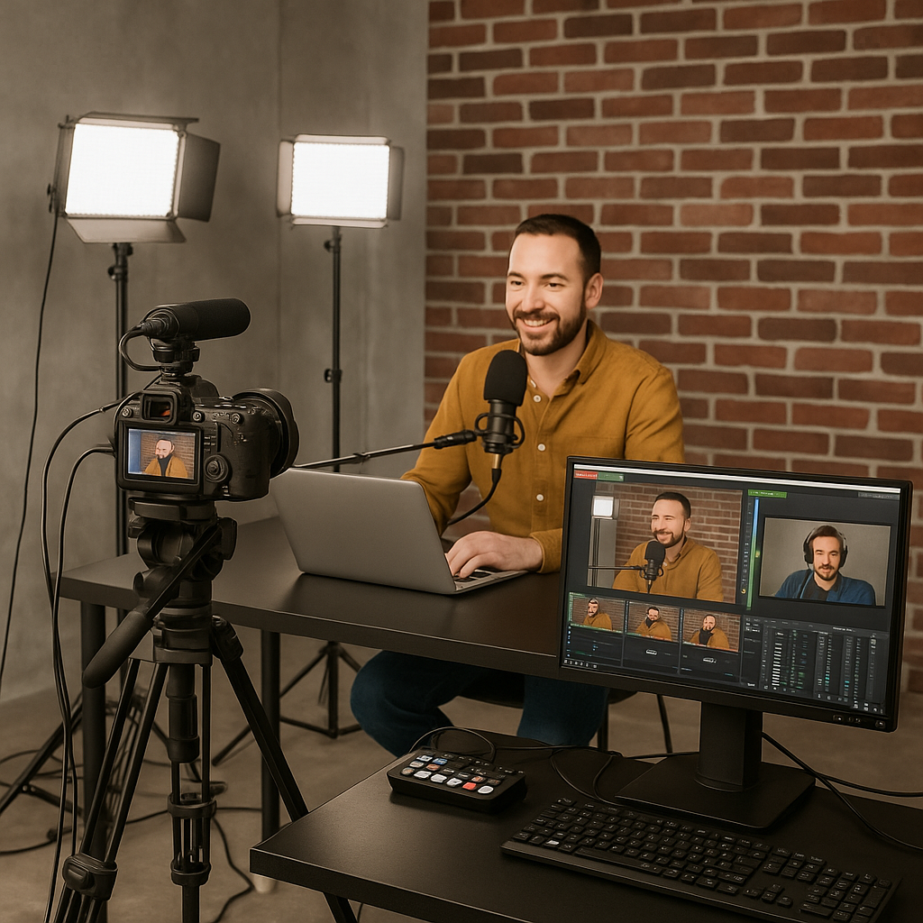Produtora de Vídeo Transmissões ao Vivo de Sucesso