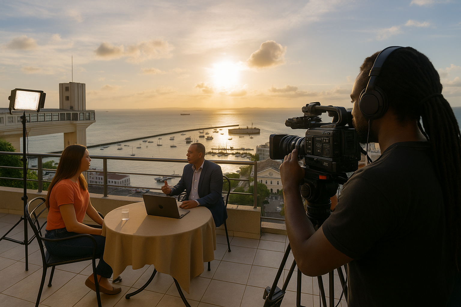 Com tecnologia de ponta e internet estável, Salvador ganha destaque com transmissões ao vivo que unem qualidade, emoção e conectividade.