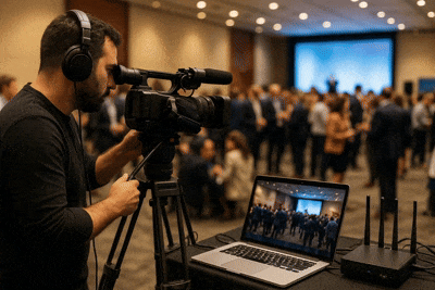 Produtora de Vídeo e Internet para Eventos