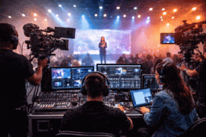 Transmissão ao vivo e Live