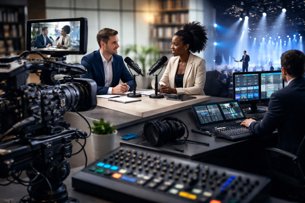 Audiovisual Visibilidade estratégica