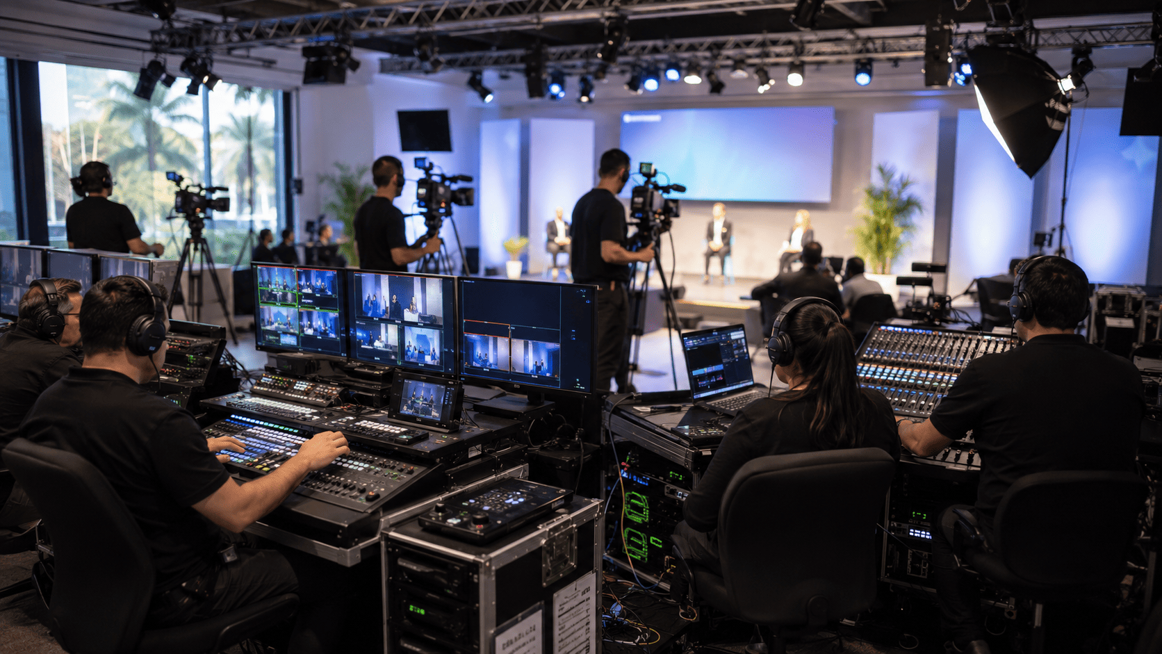 Produção Audiovisual Conectada para Eventos com Qualidade e Segurança