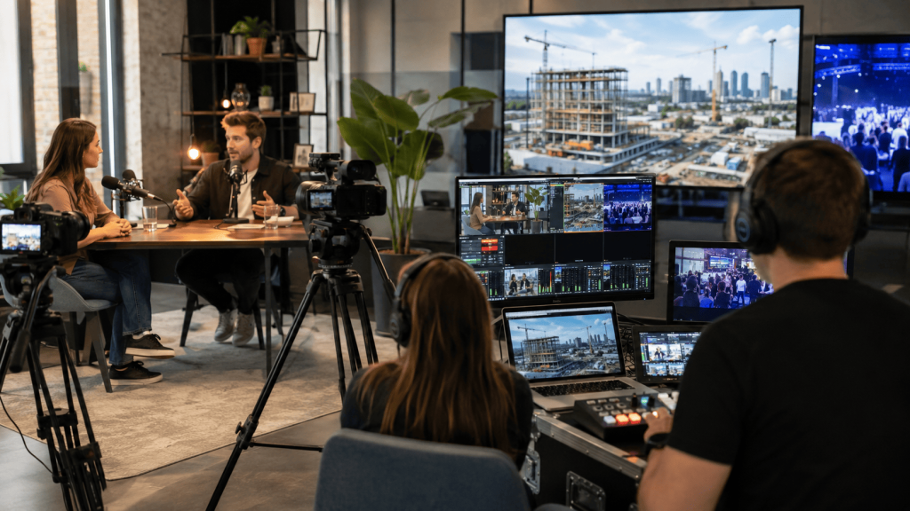 Produção Audiovisual que Conecta Marcas, Projetos e Pessoas